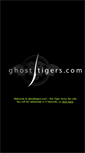 Mobile Screenshot of ghosttigers.com